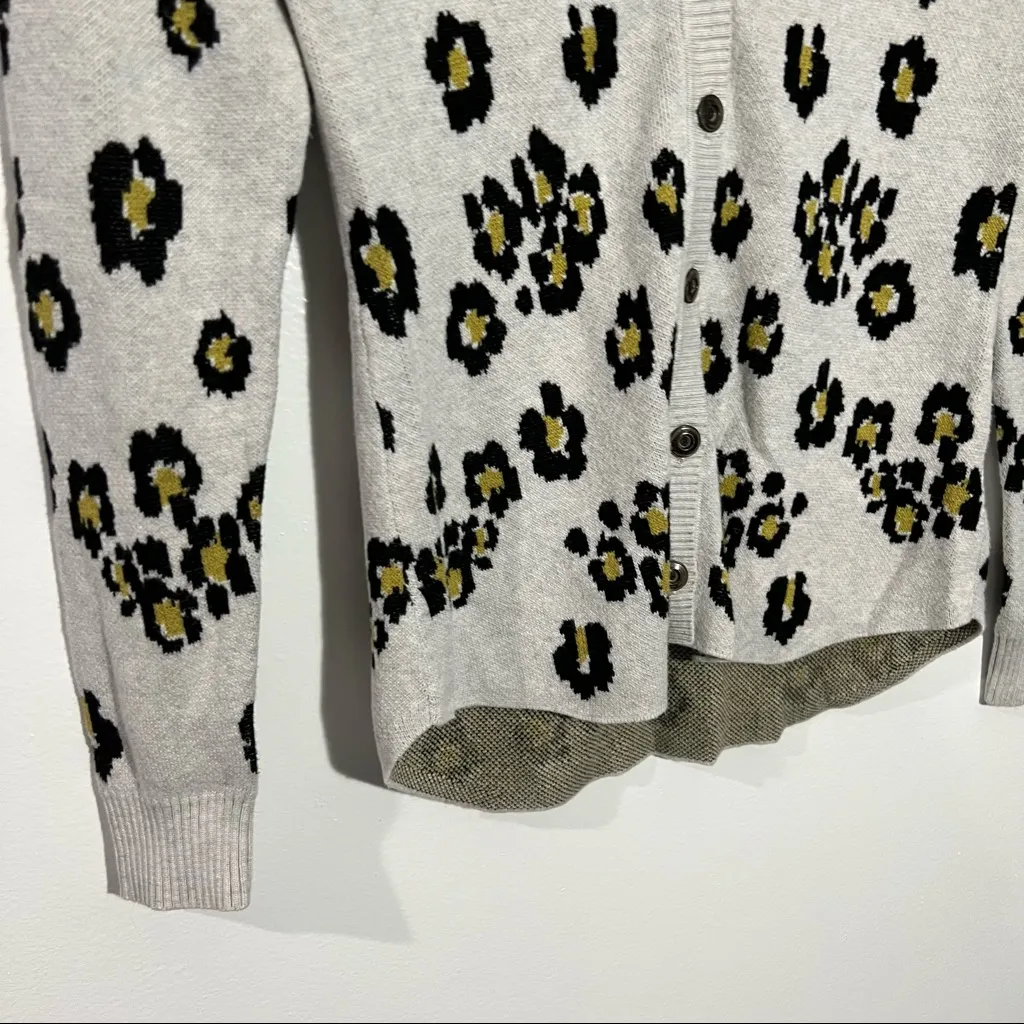 Cabi Kiki Cardigan Leopard‎ Print Cardigan Style 5277 Size XS - Image 3