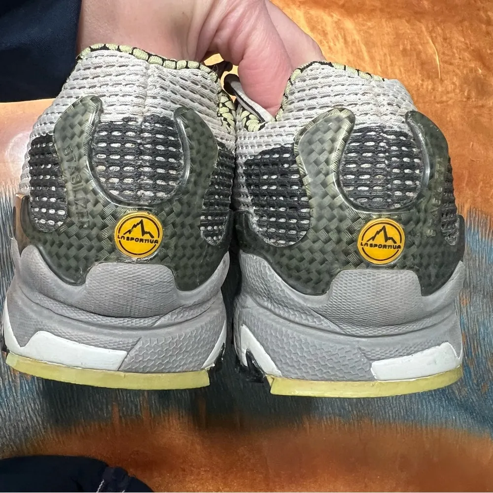 La Sportiva Wildcat Trail Running Shoes size 6 gray black White - Image 6