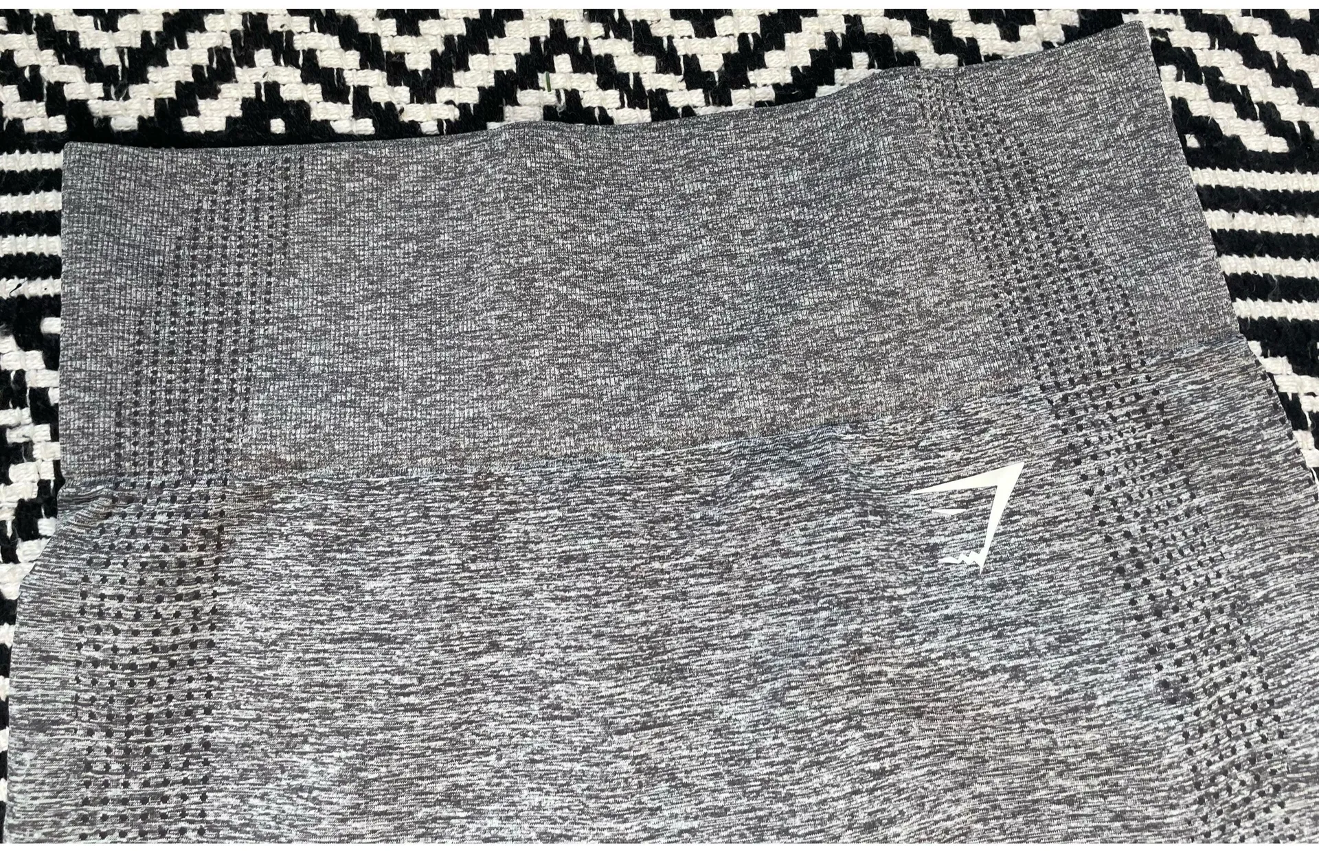 Seamless Heathered Grey Leggings - Image 7