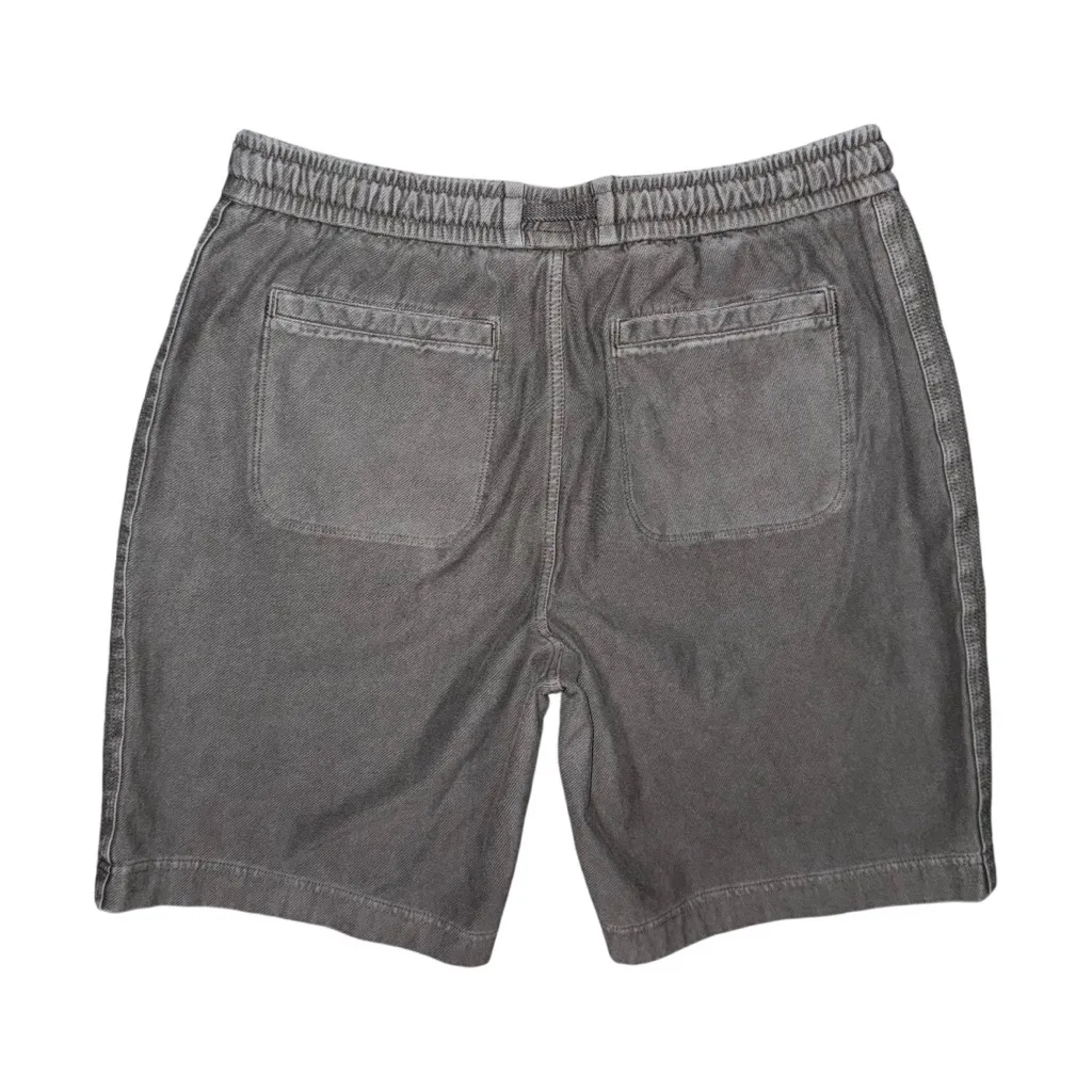 Athleta Farallon Bermuda Shorts Women’s 10 Cypress Green Drawstring Cotton Blend - Image 2