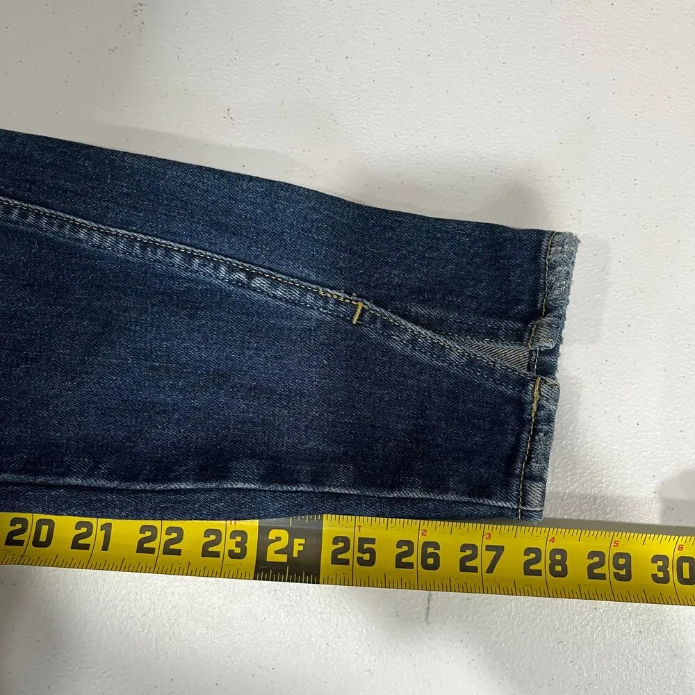 AMO Twist Blue Vixen With Destroy Skinny Jeans Womens Size 27 - Image 7