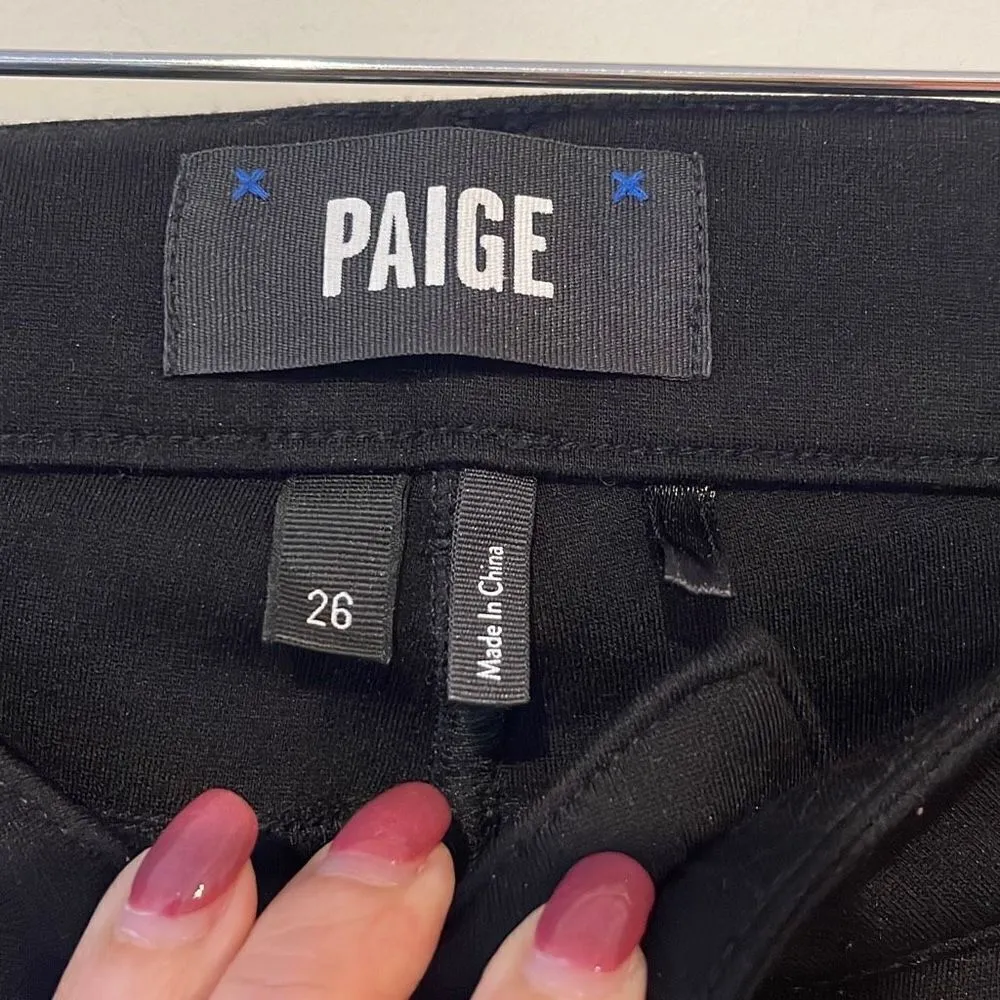 Paige Verdugo Skinny Pants. RN#‎ 27002 Black Size 26 - Image 5