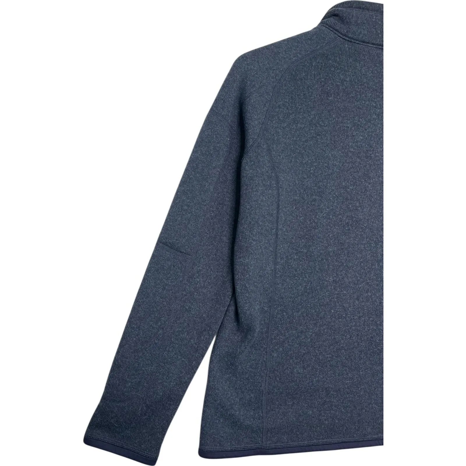 Patagonia Better Sweater Fleece Pullover Womens Medium Blue Quarter Zip Outdoor - Image 9
