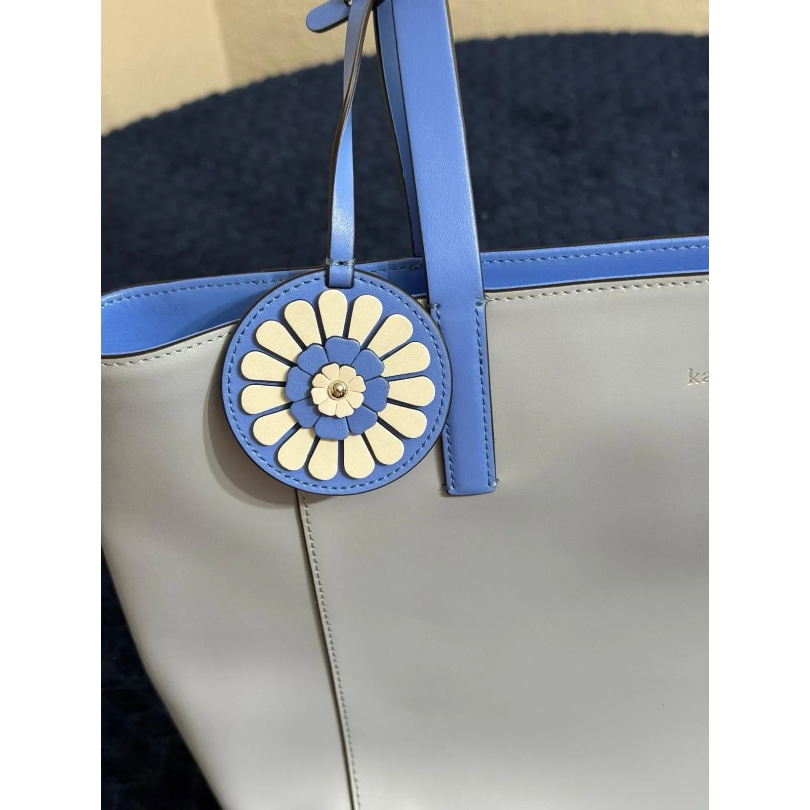 Kate Spade‎ New York Rosa Medium Leather Tote Bag Shoulder Purse Shopper - Image 4