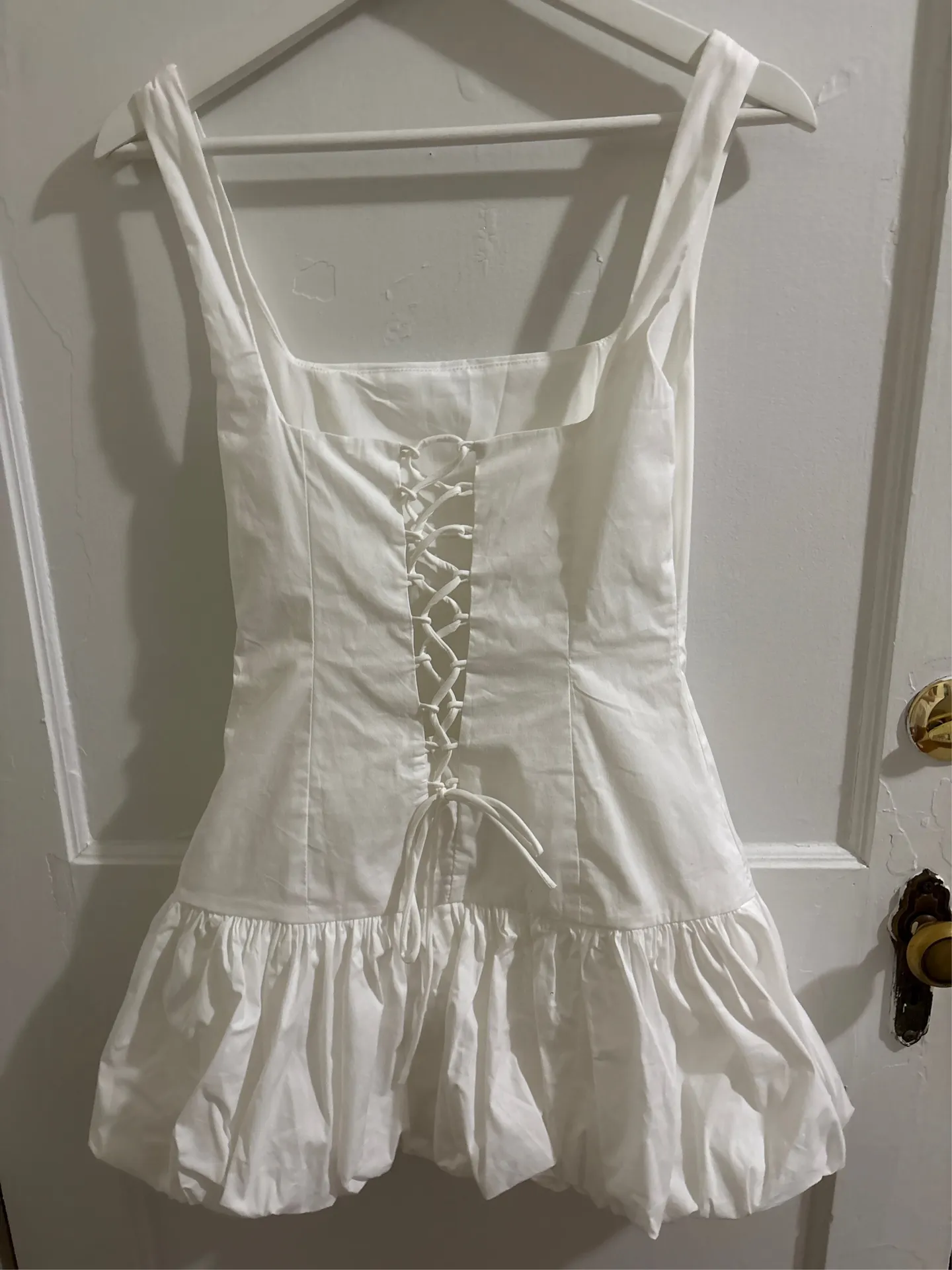 PepperMayo White Mini Dress - Image 4