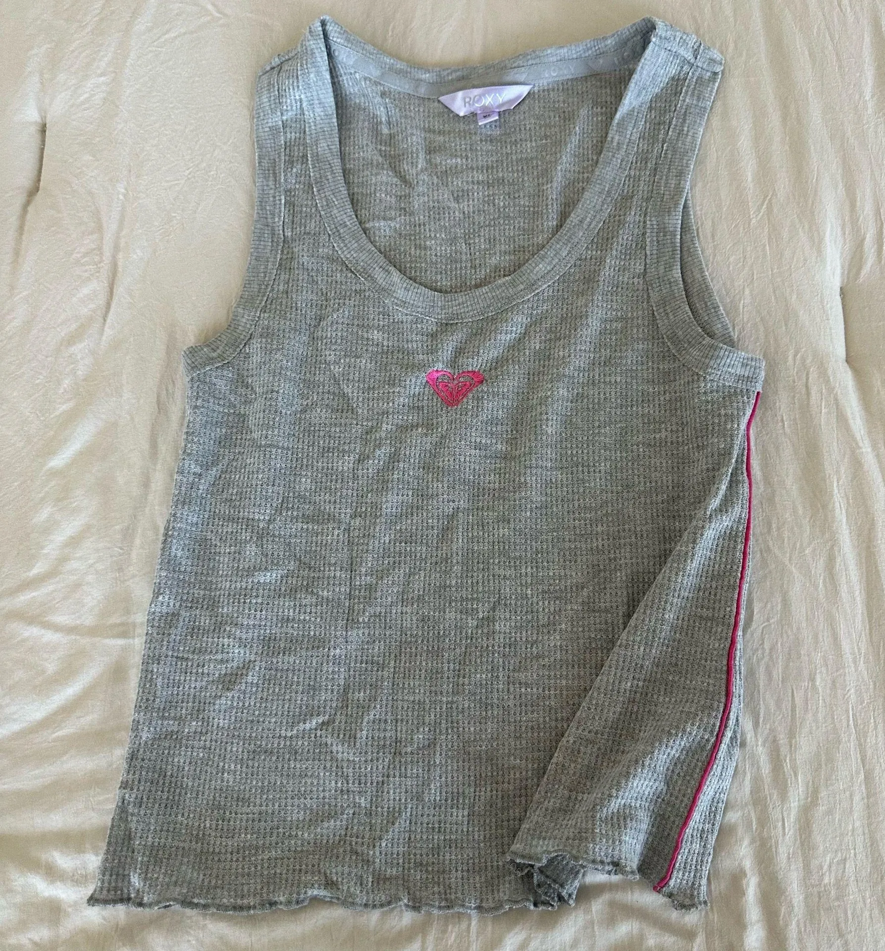 Roxy Pink and gray  tank top - Image 2