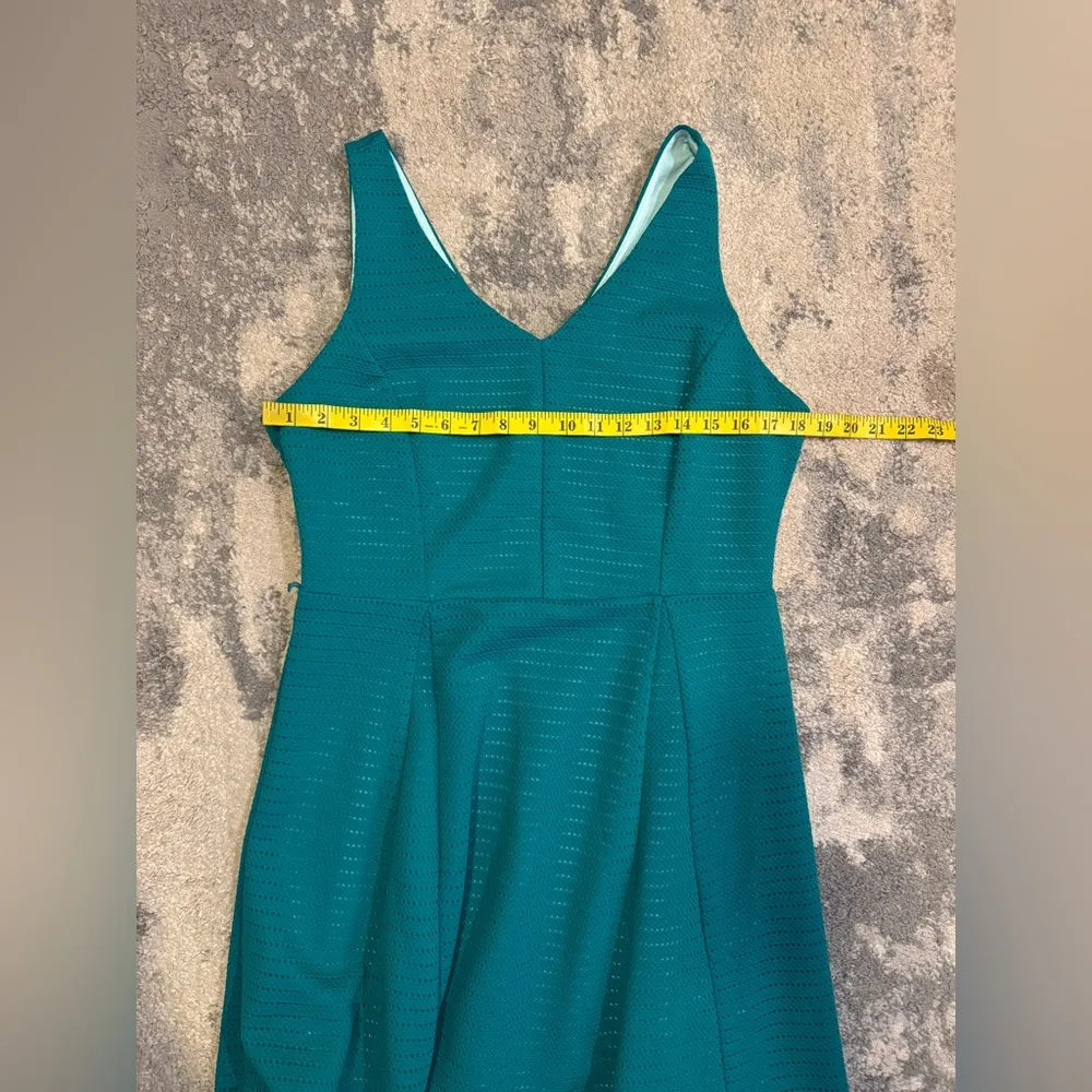 Metaphor  Teal Sleeveless Dress - Image 5