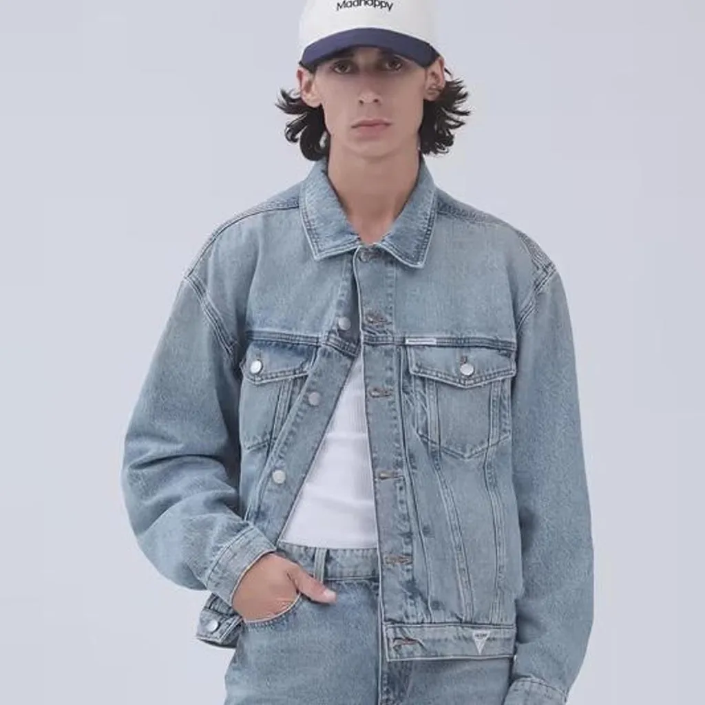 Madhappy x Guess Originals Denim Jean Jacket Size Small New - Image 2