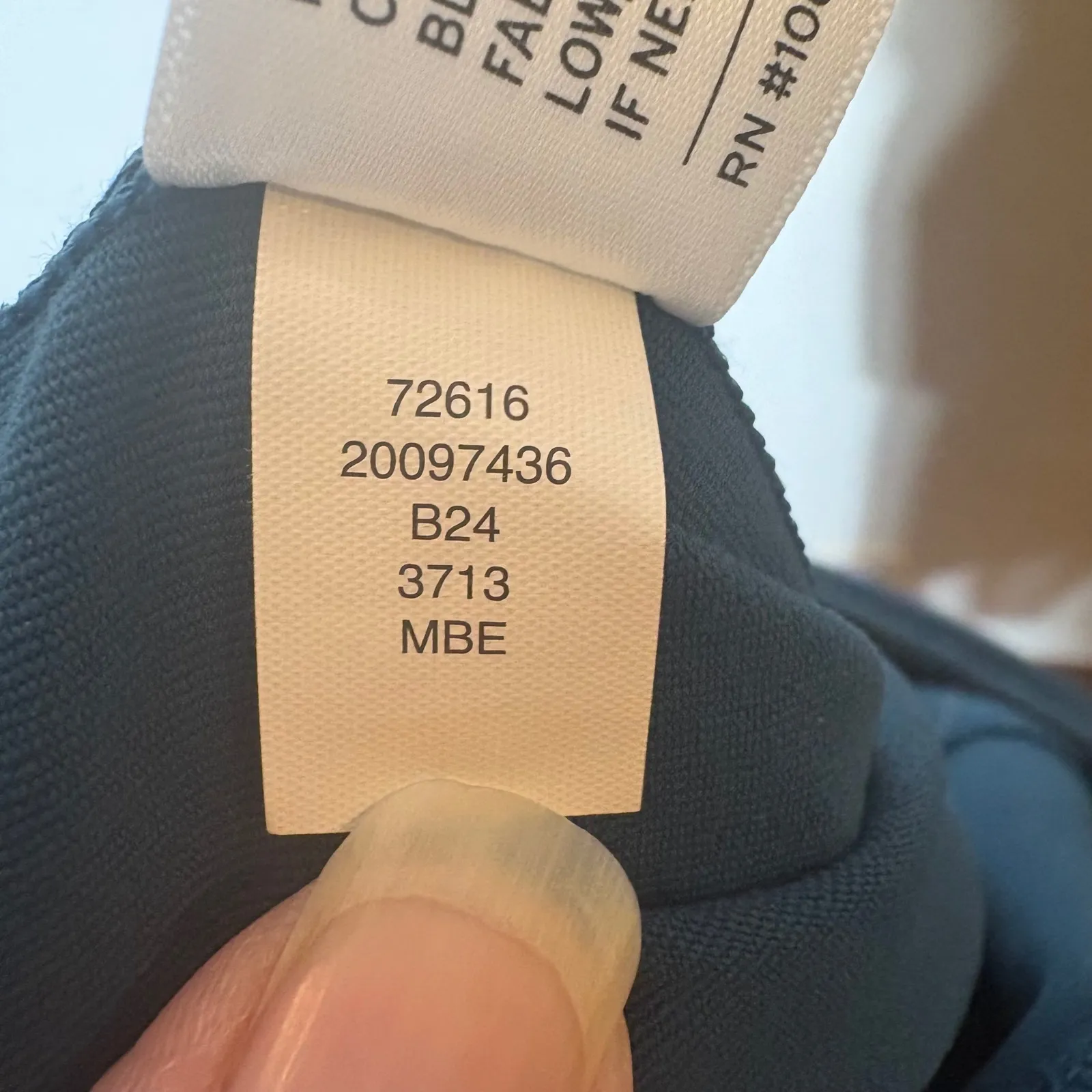 Duluth Trading Co Noga Classic Leggings in Meteor Blue Size Large Regular - Image 8