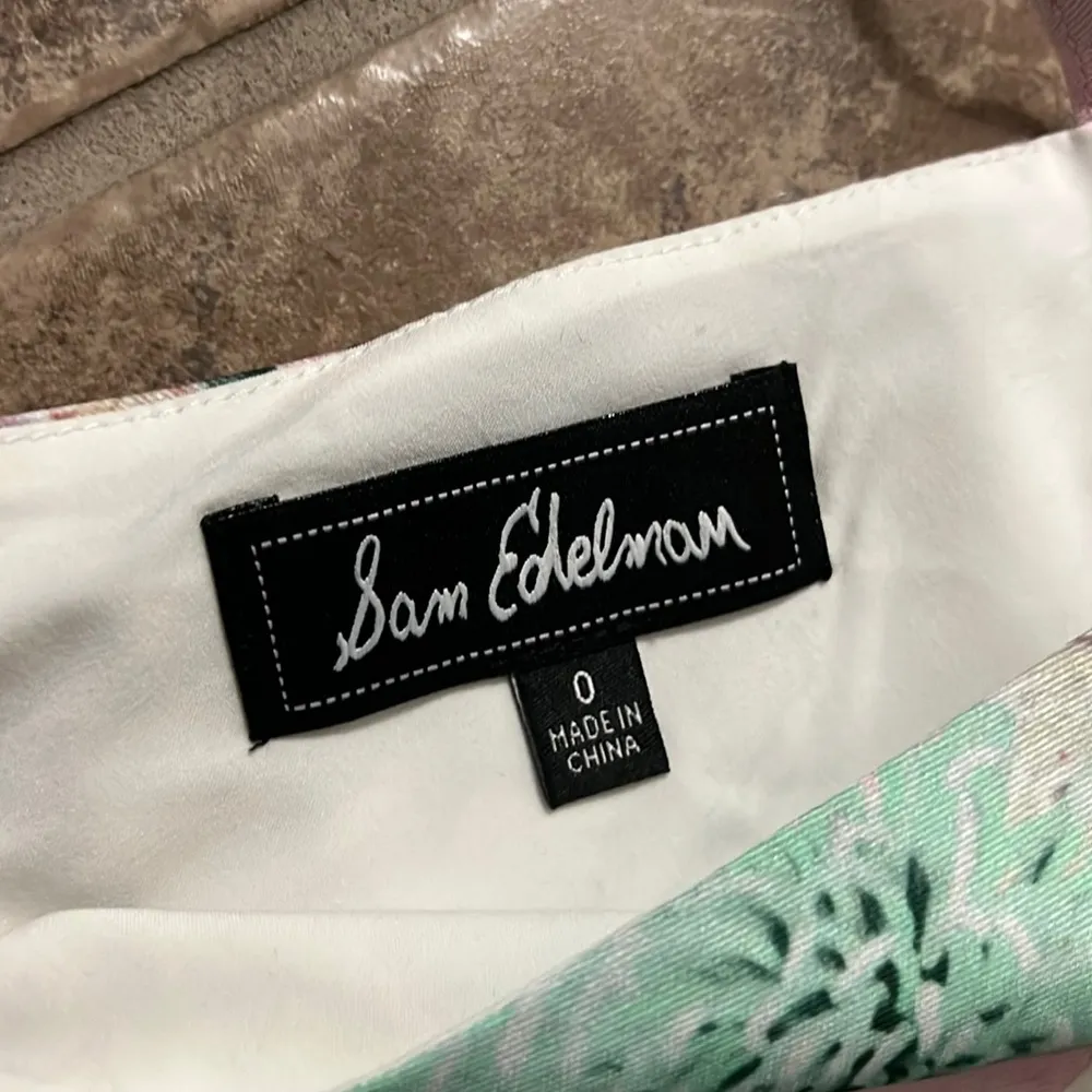 Sam Edelman Elegant Pink Garden Party Floral Sleeveless Maxi Dress - Image 4