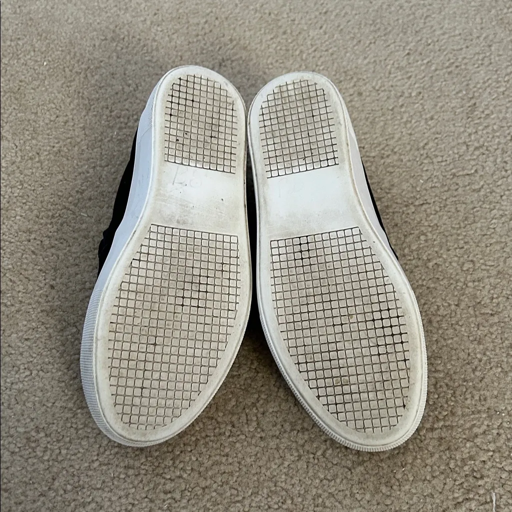 Steve Madden Black Suede Loafers sz 6.5 - Image 9