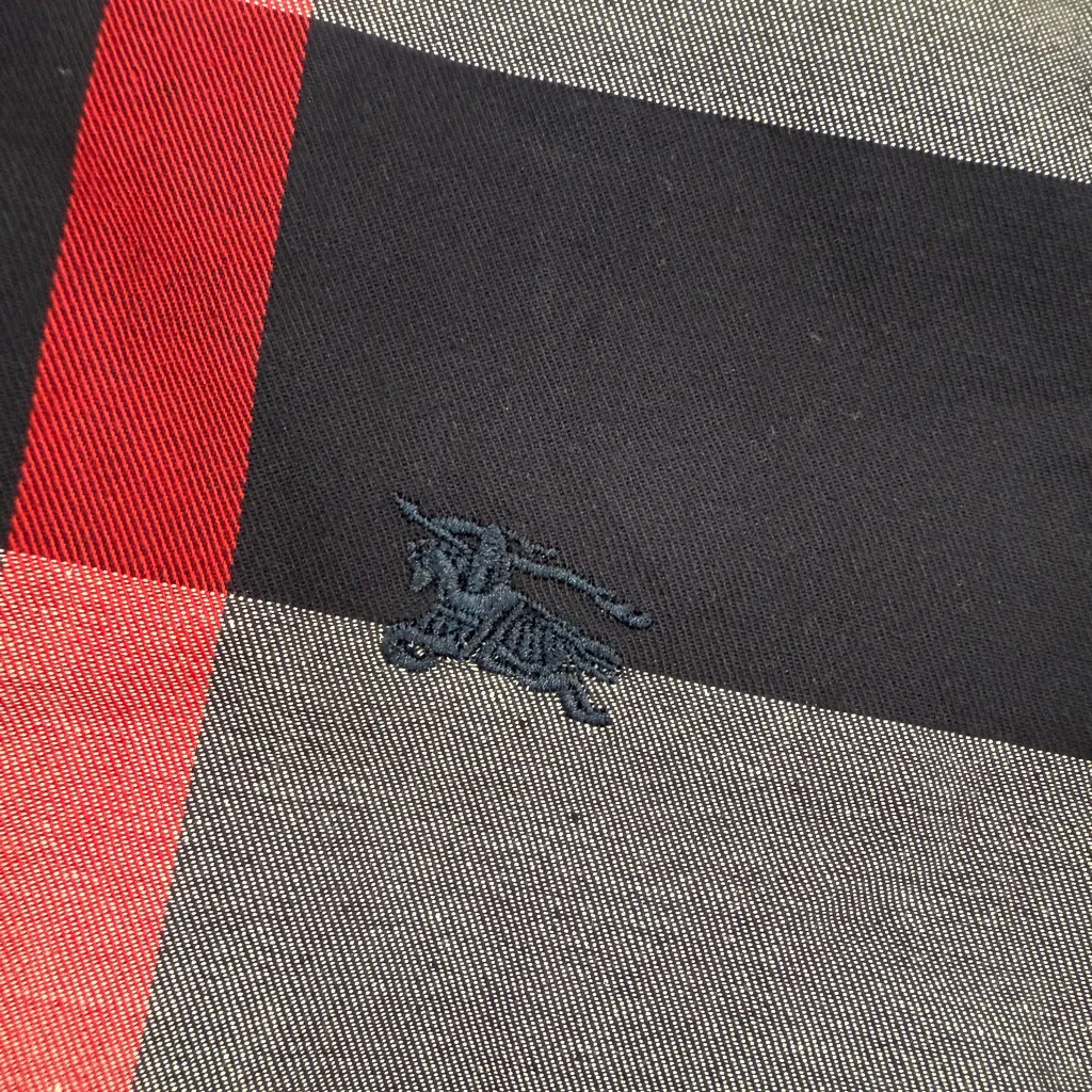 Burberry  Women’s Check Print Button Down - Image 3