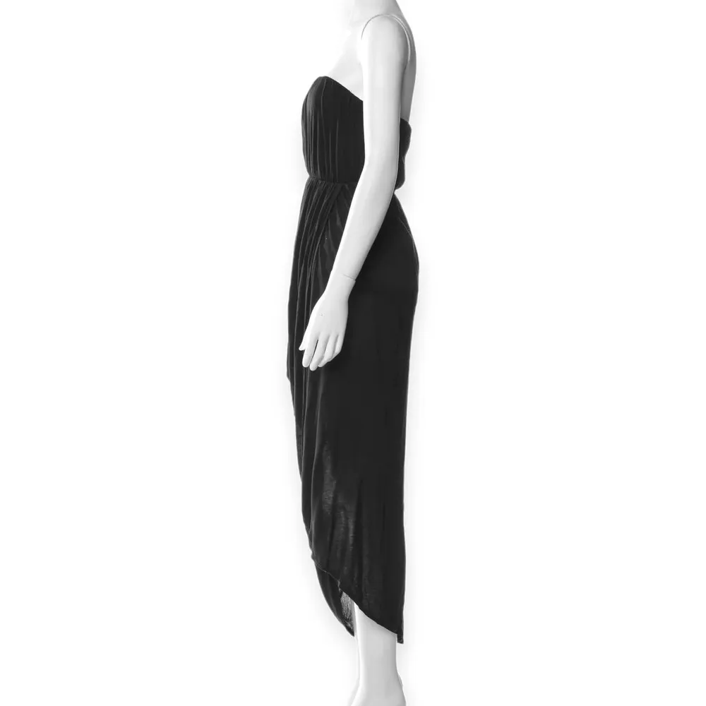 Alice + Olivia | 4 / S | Stacey Bendet Air Tulip Strapless Silk Blend Maxi Dress - Image 6