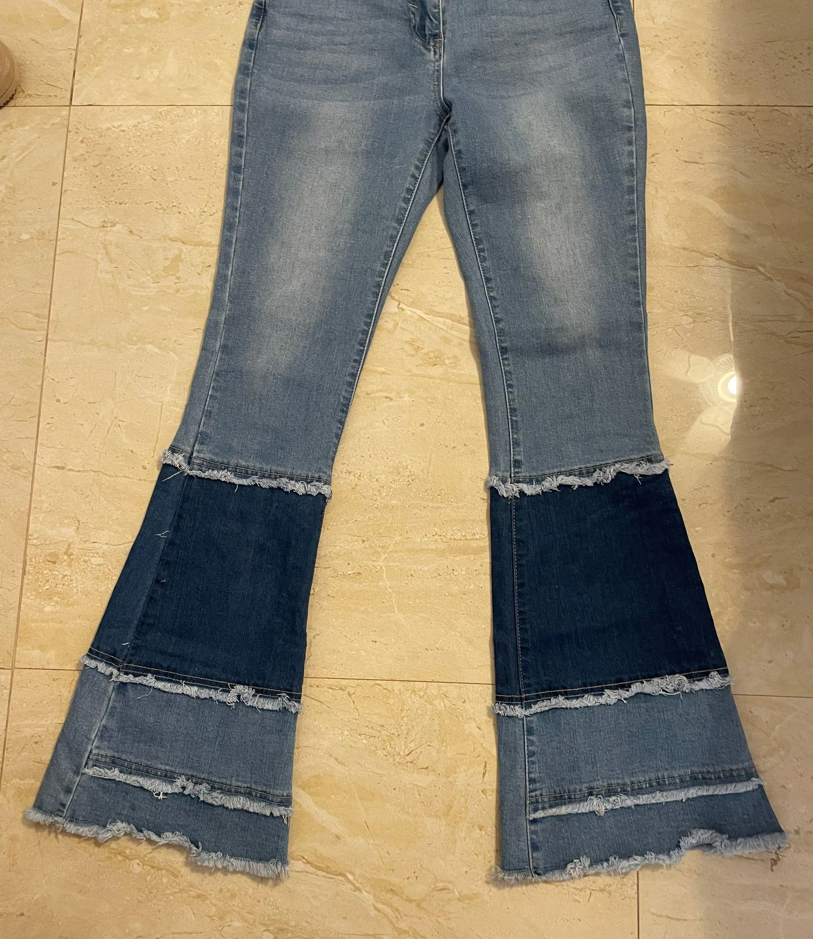 Flare Jean Denim Blue Size 24 - Image 2
