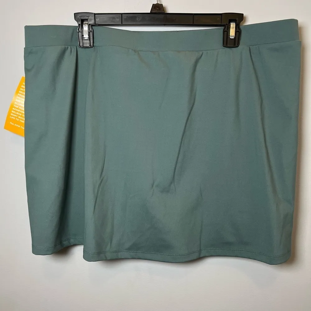 AVIA Tennis Skort Women’s XL Grayed Teal Pickleball Active Wear Performance NWT! - Image 6