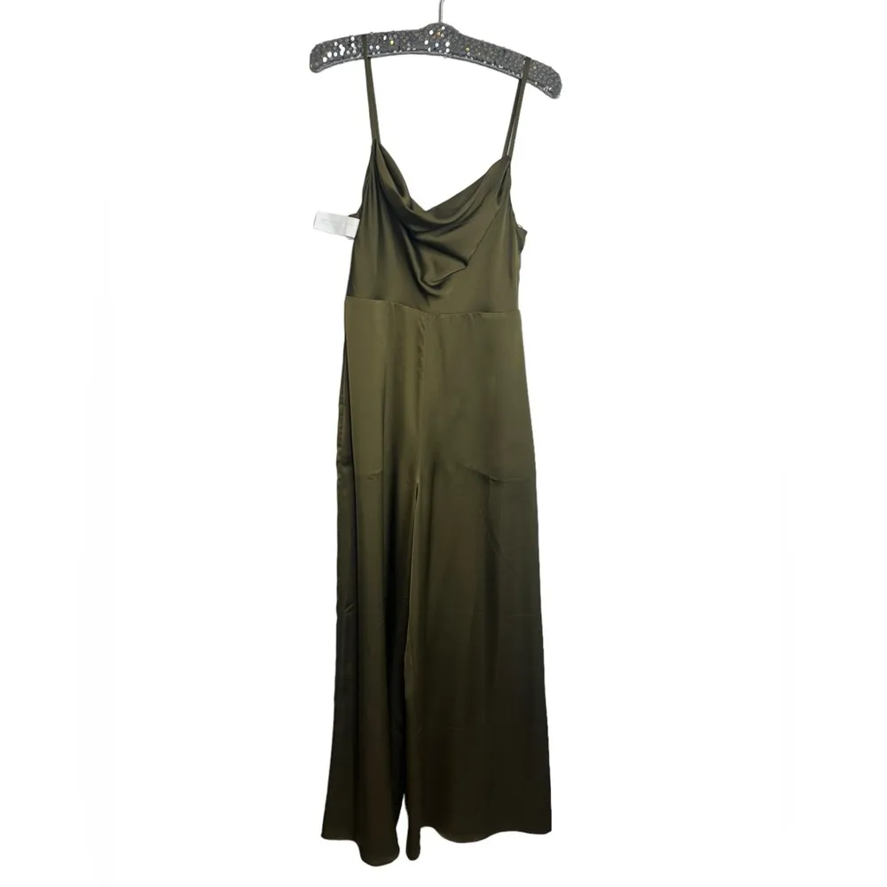 NWT BHLDN Fame and Partners Thais Jumpsuit green Sz 6 - Image 3