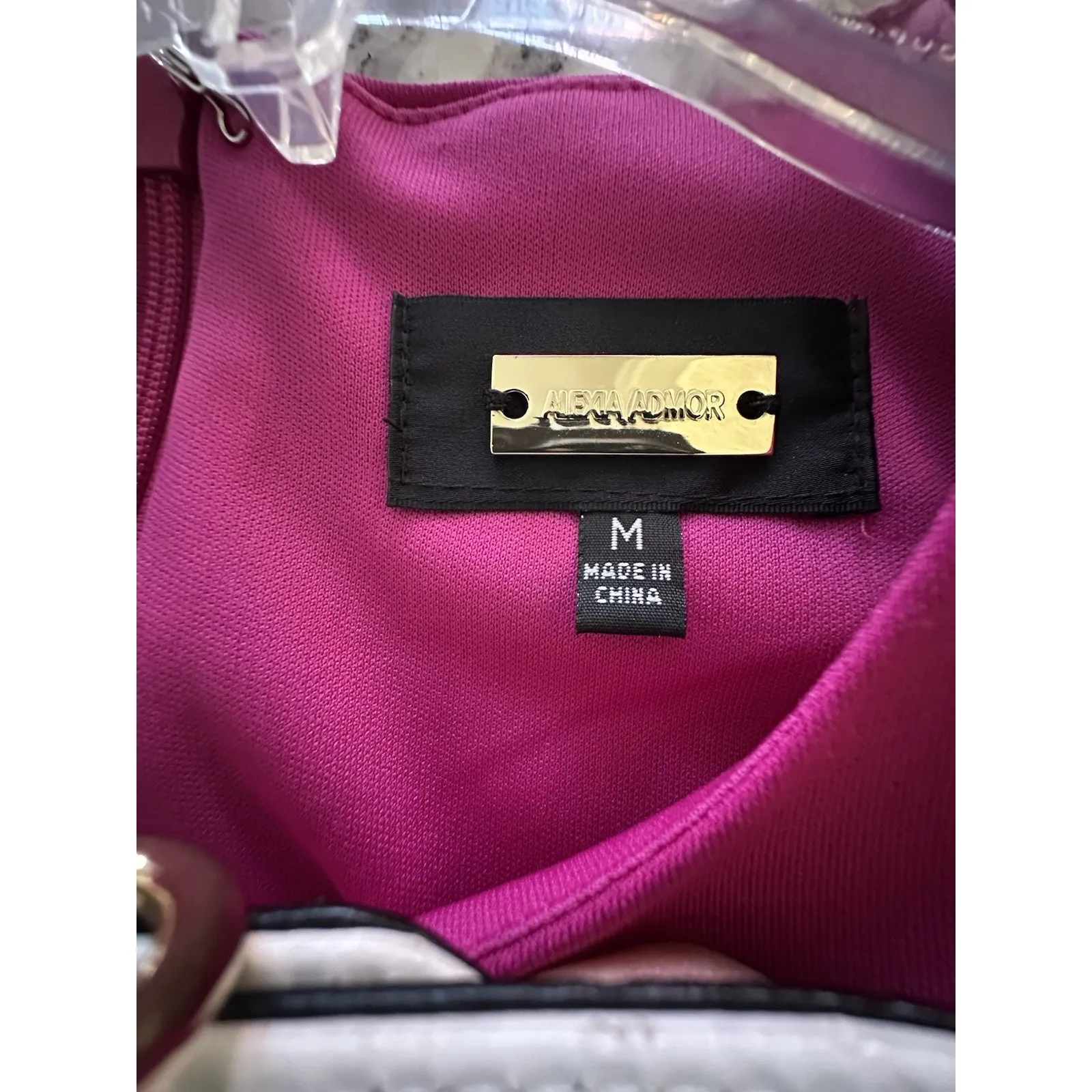 ALEXIA ADMOR Women's Draped Wide-Leg Jumpsuit Pink Size Medium - Image 10