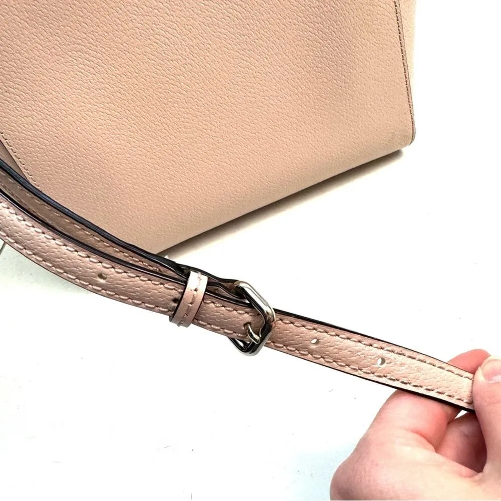 Kate Spade Pink Wellesley Camryn Crossbody Bag Satchel Purse - Image 10