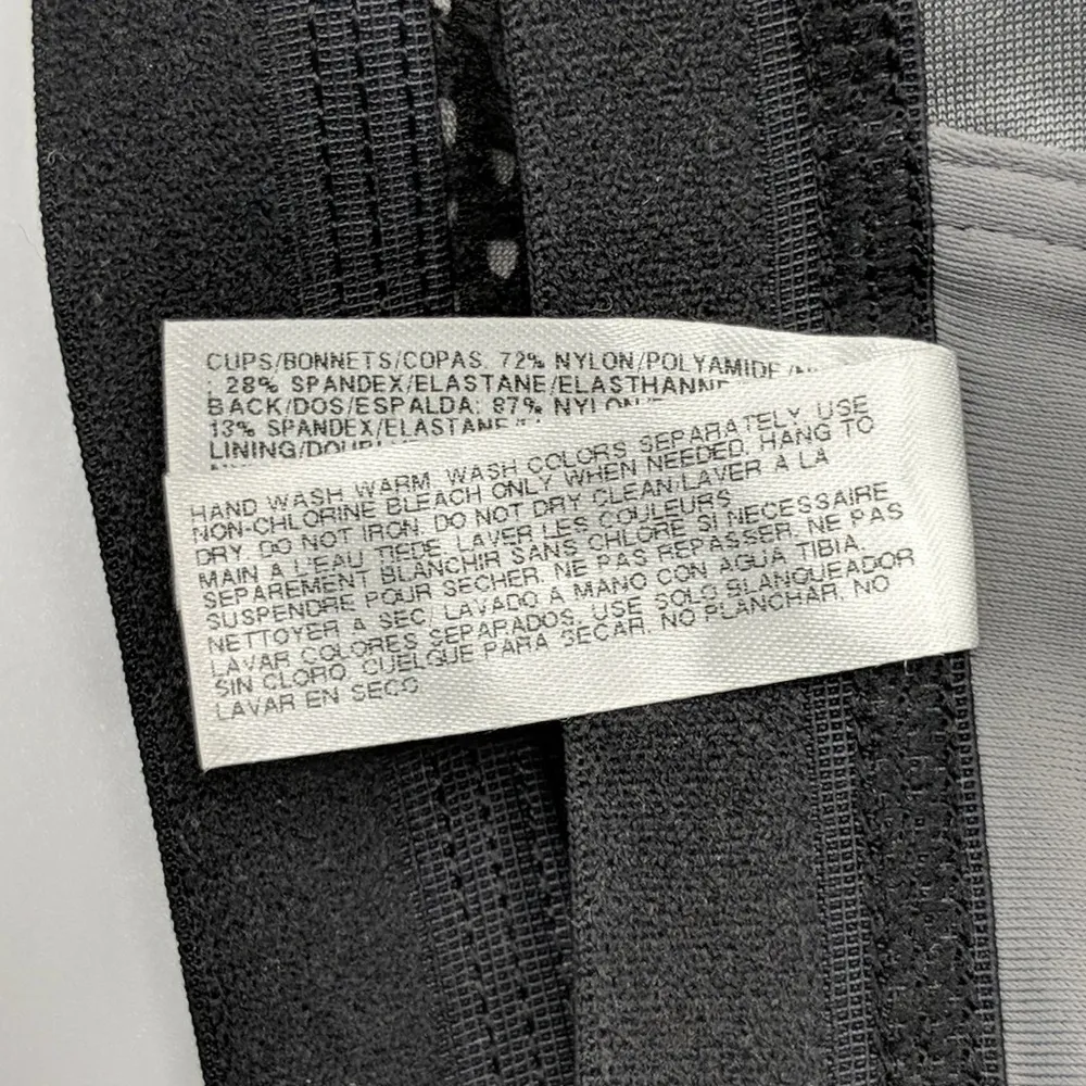 Wacoal Zipper-Front Sports Bra - Size 30D - NWT - Image 8