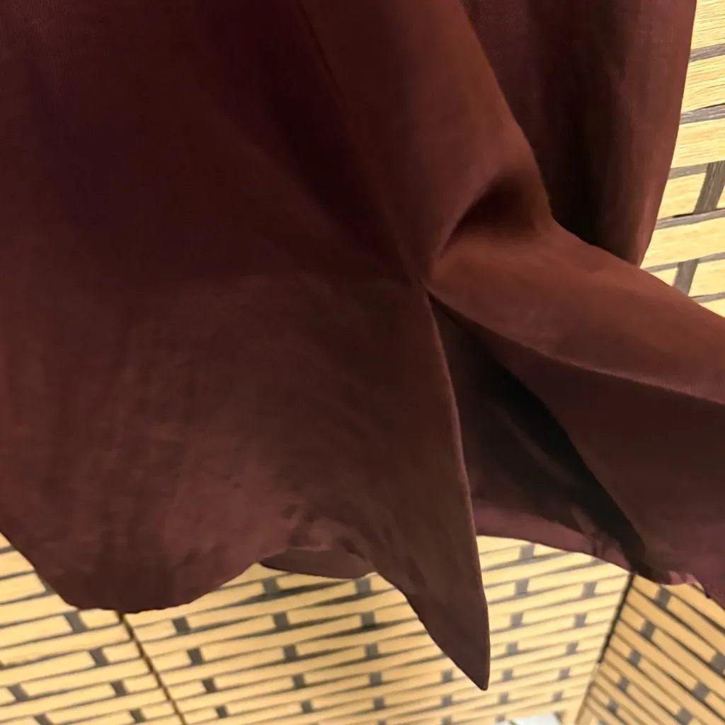 Nanette Lepore Brown Satin Dress Size 4‎ - Image 8