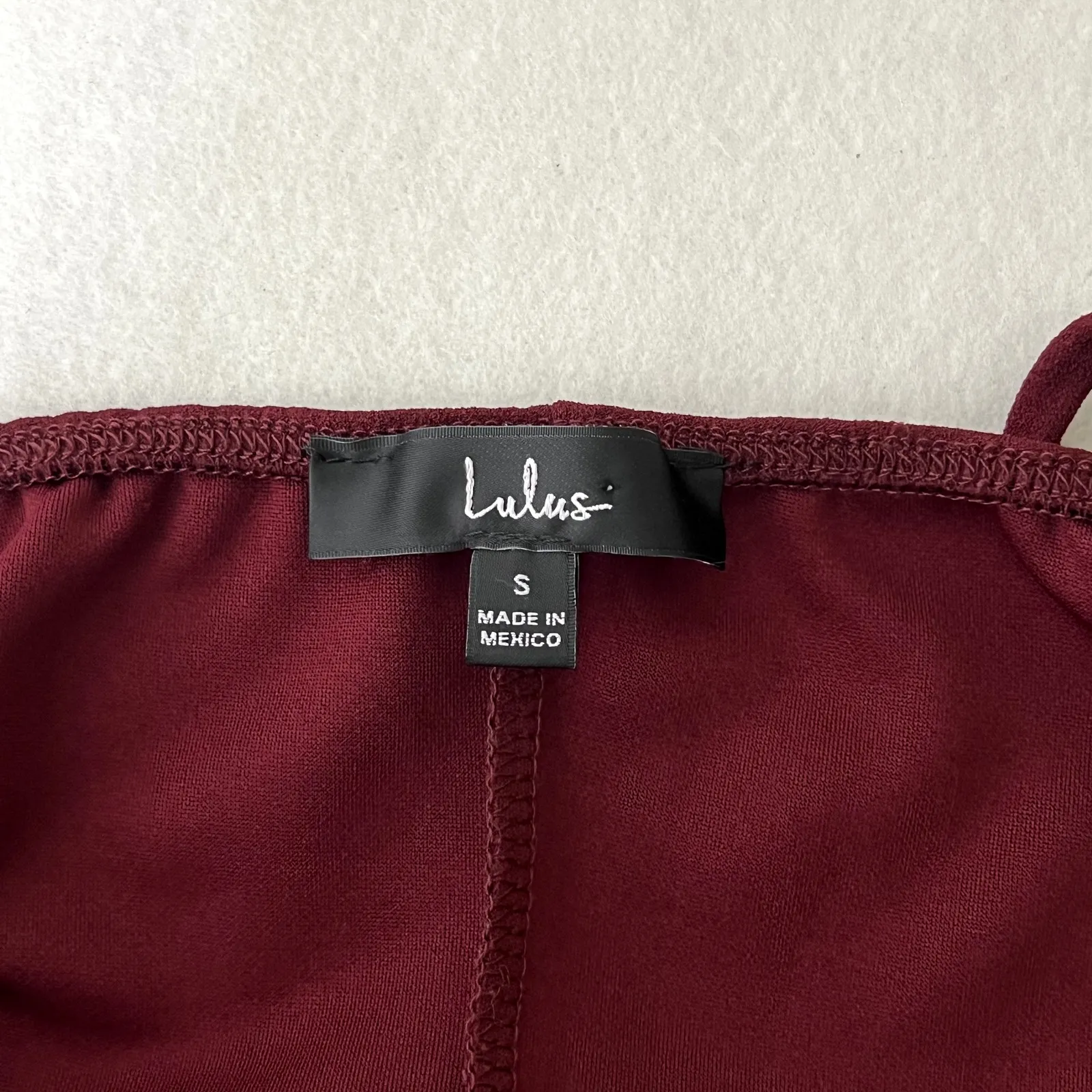 Lulus Sweetest Admirer Burgundy Ruched Surplice Maxi Dress - Image 6