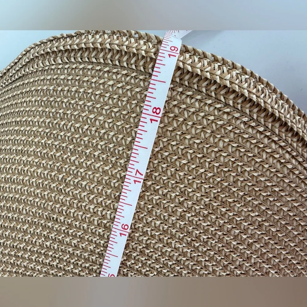 Elegant Tan Sun Hat with Gold Seashell Accents - Image 5