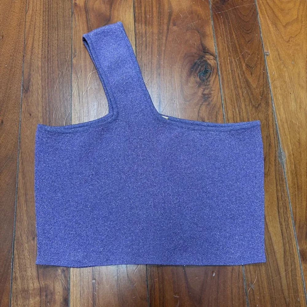 DODO BAR OR Metallic knit maxi skirt set in purple 40 / 42 Size 4 - Image 9