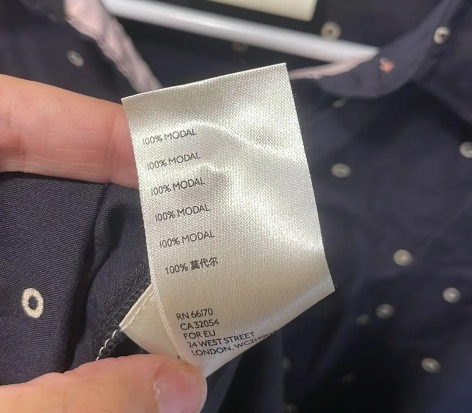 Anthropology Dot Tunic Shirt - Image 6