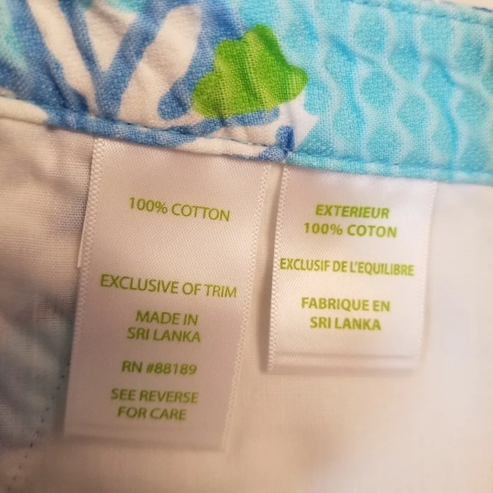 {00} LP Adie Breakwater Daisy Dance Blue Shorts - Image 11