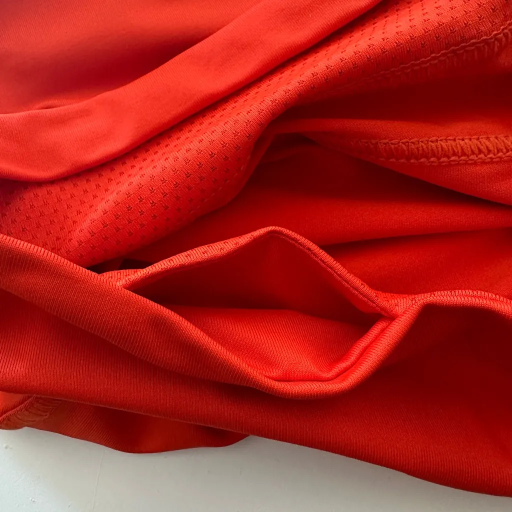 Gianni Bini Vibrant Orange/Red Cropped Active Leggings (989) - Image 6