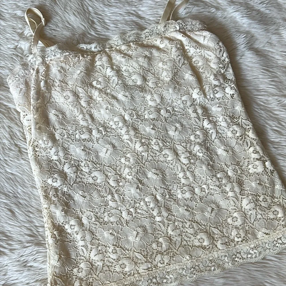 Moda International Lace Cami Size XS - Image 4