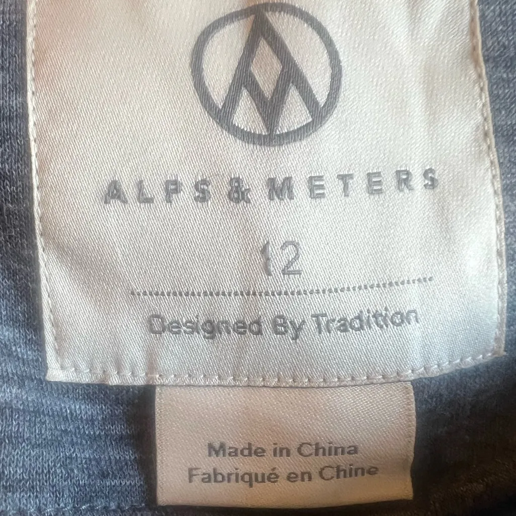 Alps & Meters Sterling Legging Gray Size 12 - Image 8