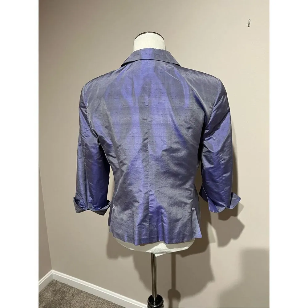 Armani Collezioni silk jacket size 12 - Image 3