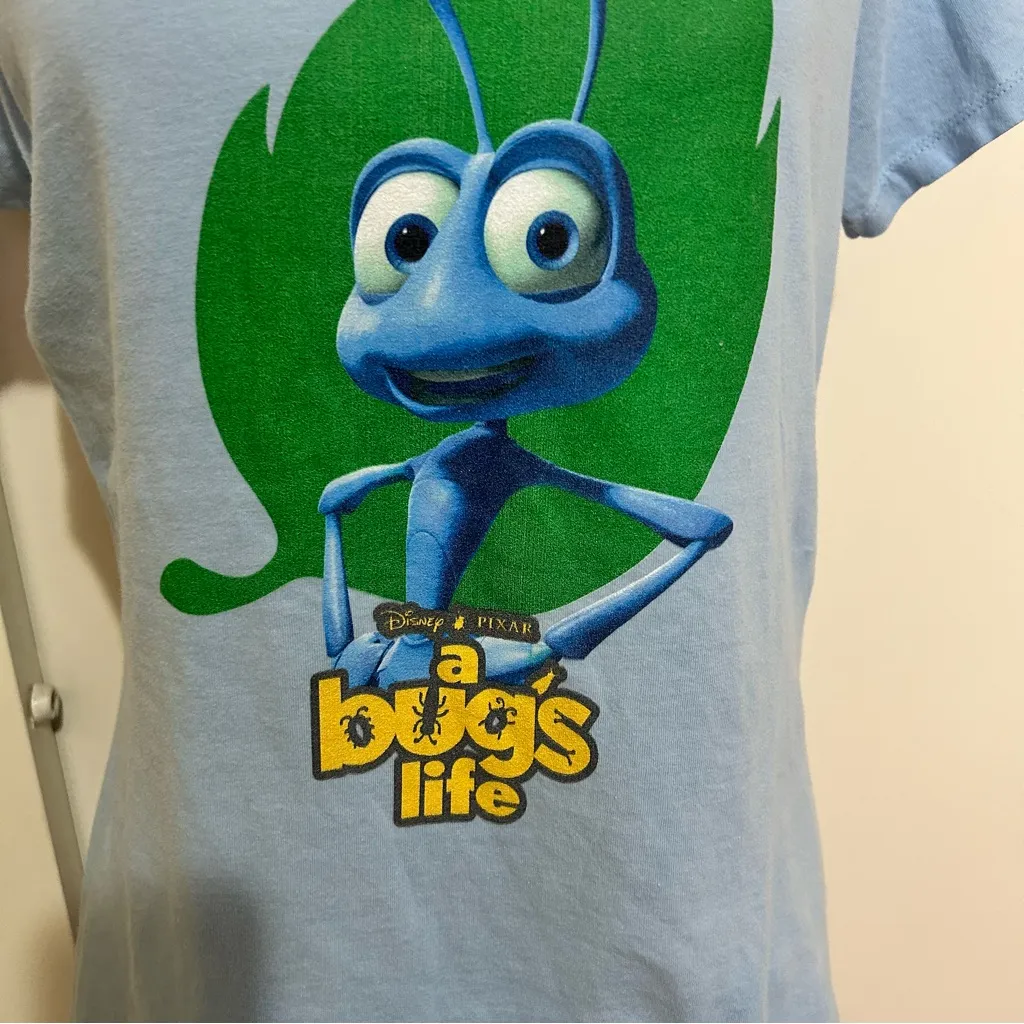 Disney Pixar port and company medium a bugs life tee Blue - Image 2
