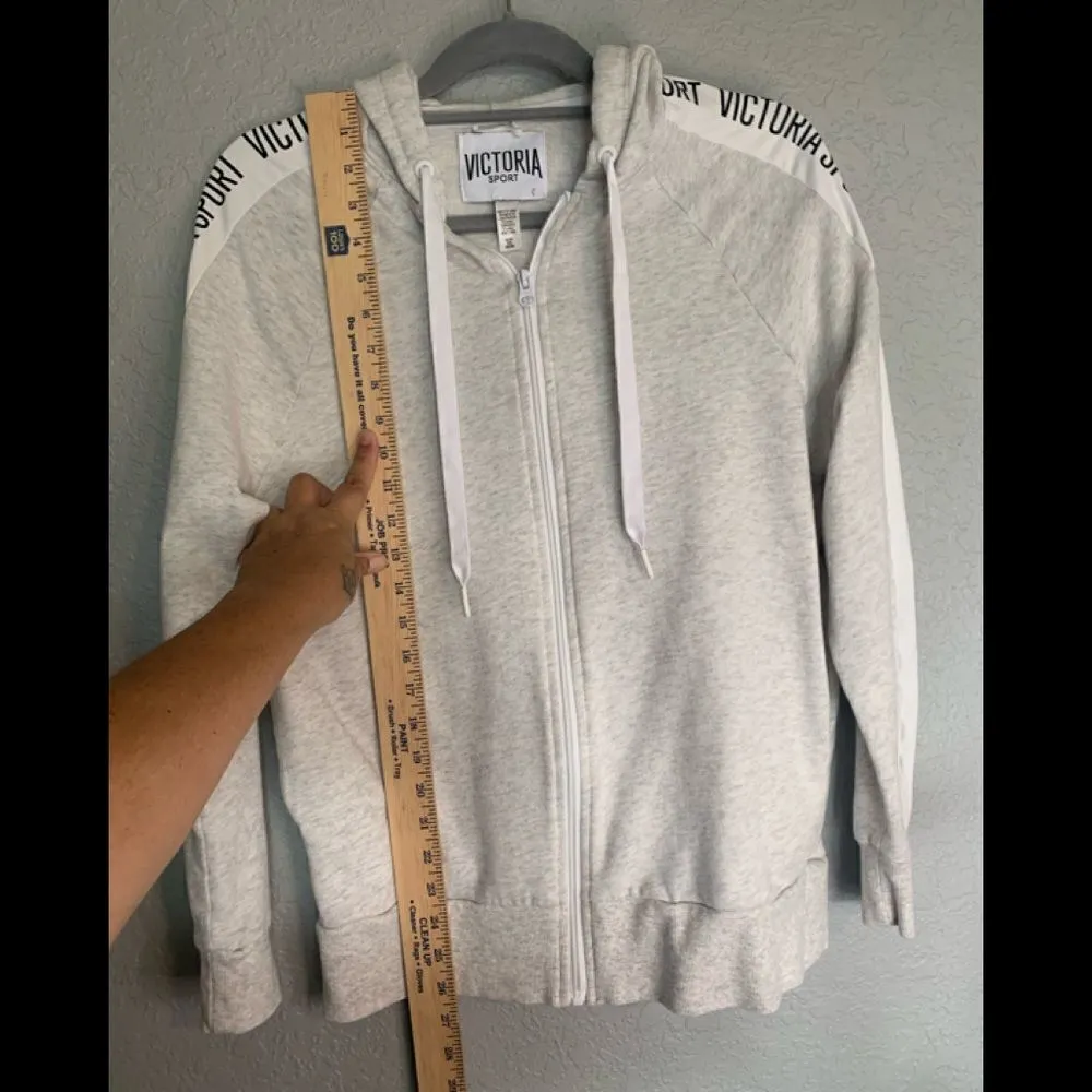 Victoria’s Secret Victoria Sport gray jacket size XS‎ - Image 7