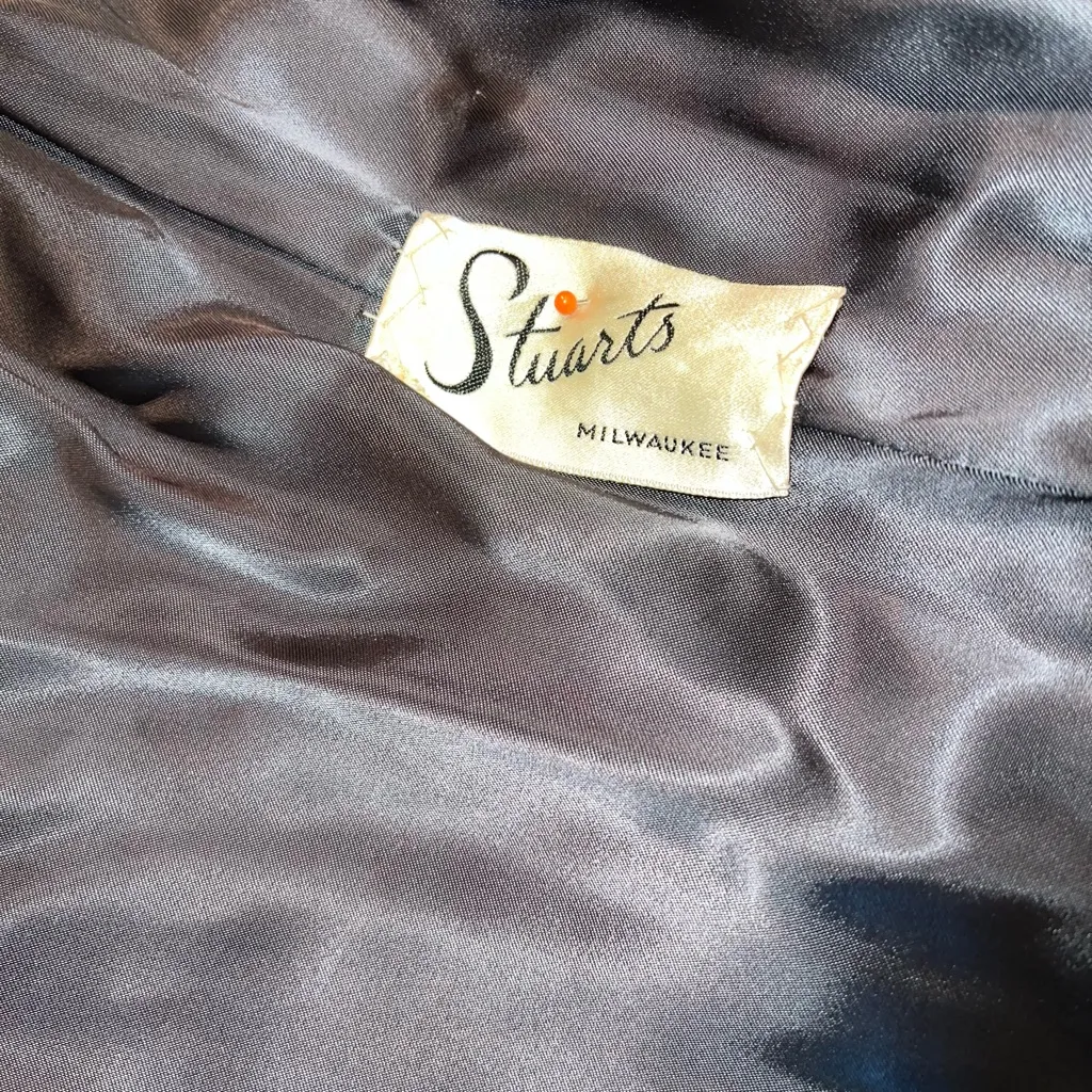 Nice Vintage 90s Stuart’s Tan Suede Trench Coat! Size M - Image 5