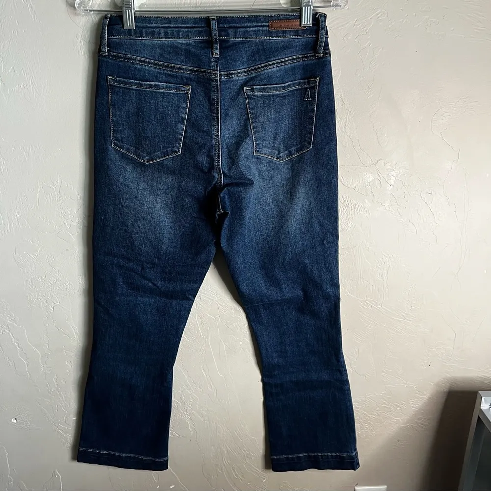 Articles Of Society London High Rise Cropped Flare Denim Jeans - Image 5