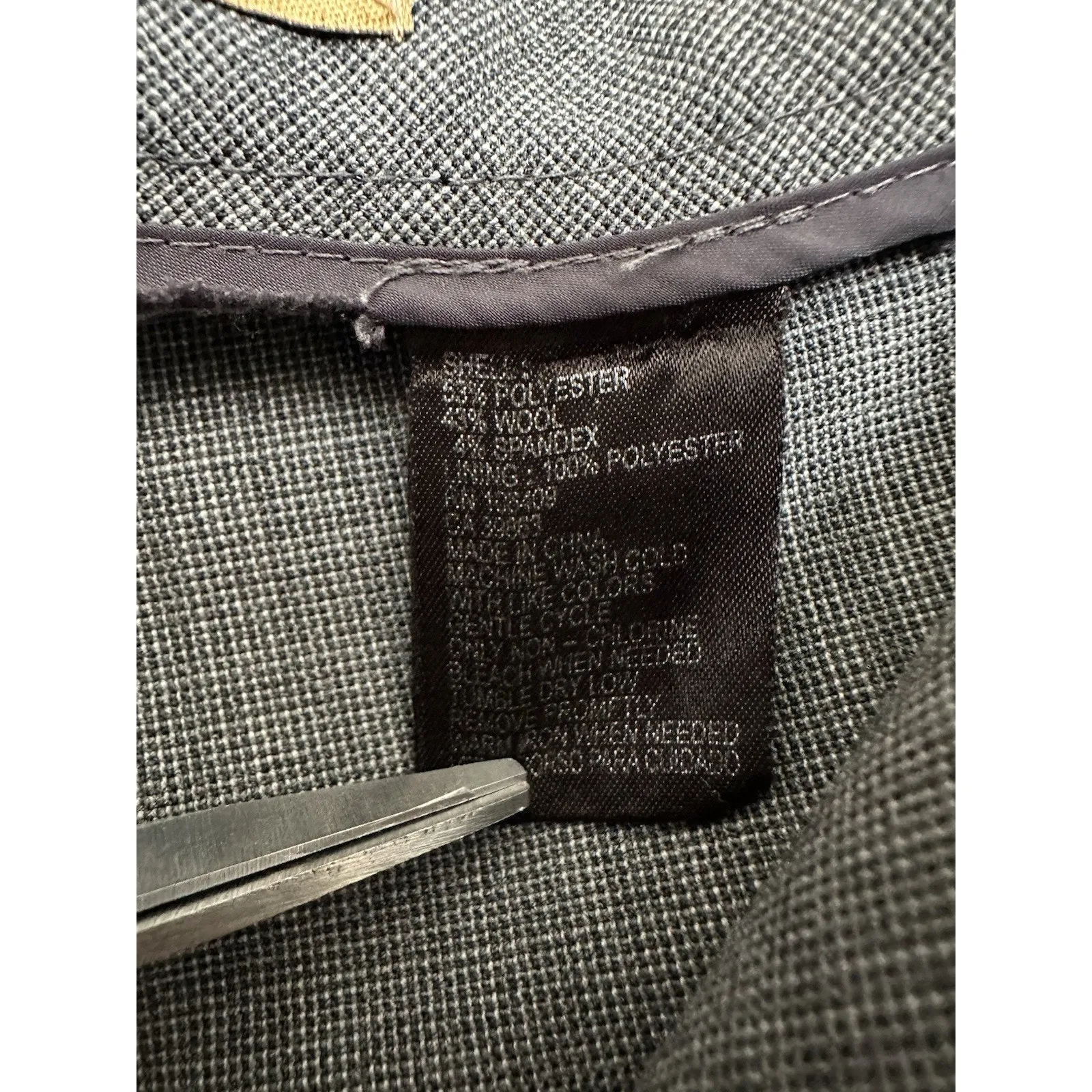 Alex Marie Size 18w Dress pants , gray, classic, high rise waist - Image 8