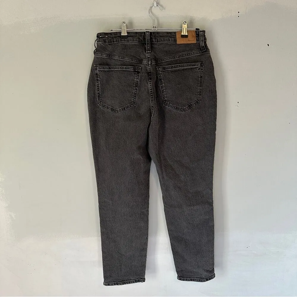 Madewell The Perfect Vintage Jeans Black Lunar Wash 28 - Image 4