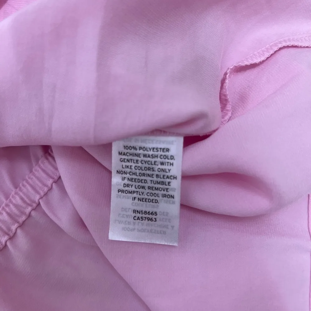 BP Bow Detail Smocked Back Tank Top Cami in Pink Opal‎ - Image 8