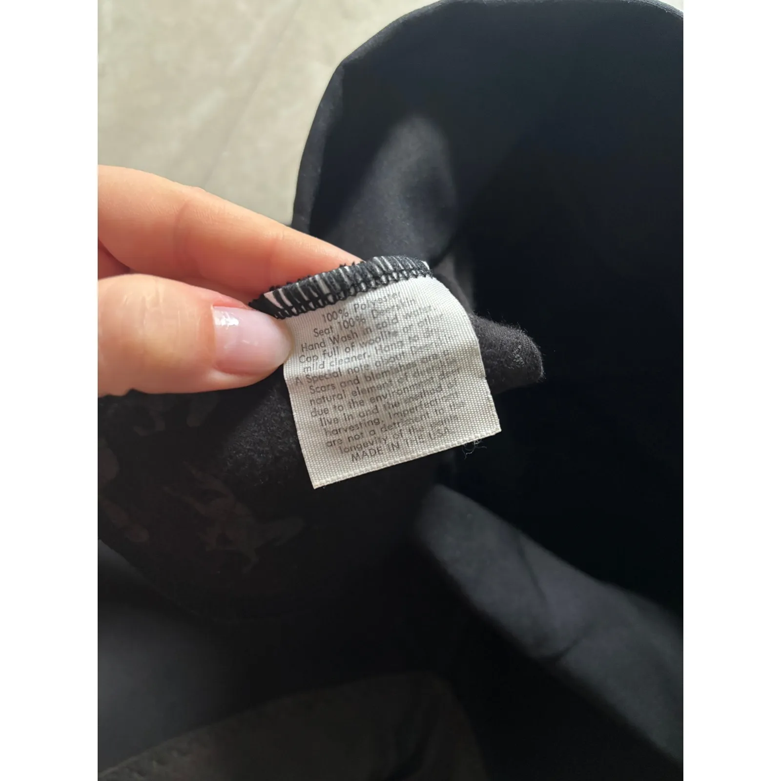 Aanstadt Das Equestrian Riding Breeches Size 32 Deerskin Leather Full Seat Pants Black - Image 5