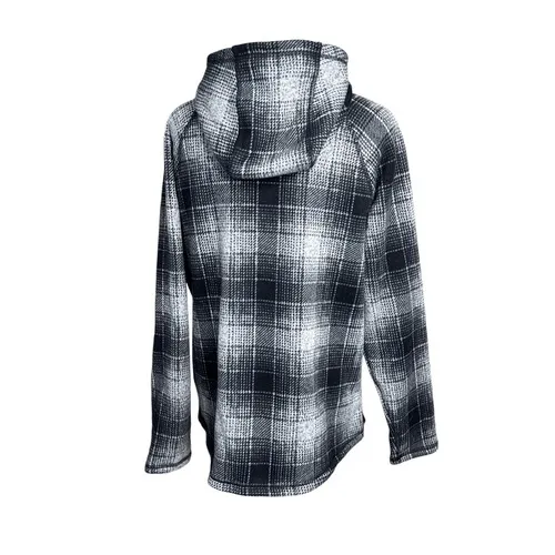 The North Face Crescent Hooded Pullover Buffalo Plaid Hike‎ Camp MEDIUM Gorpcore - Image 4