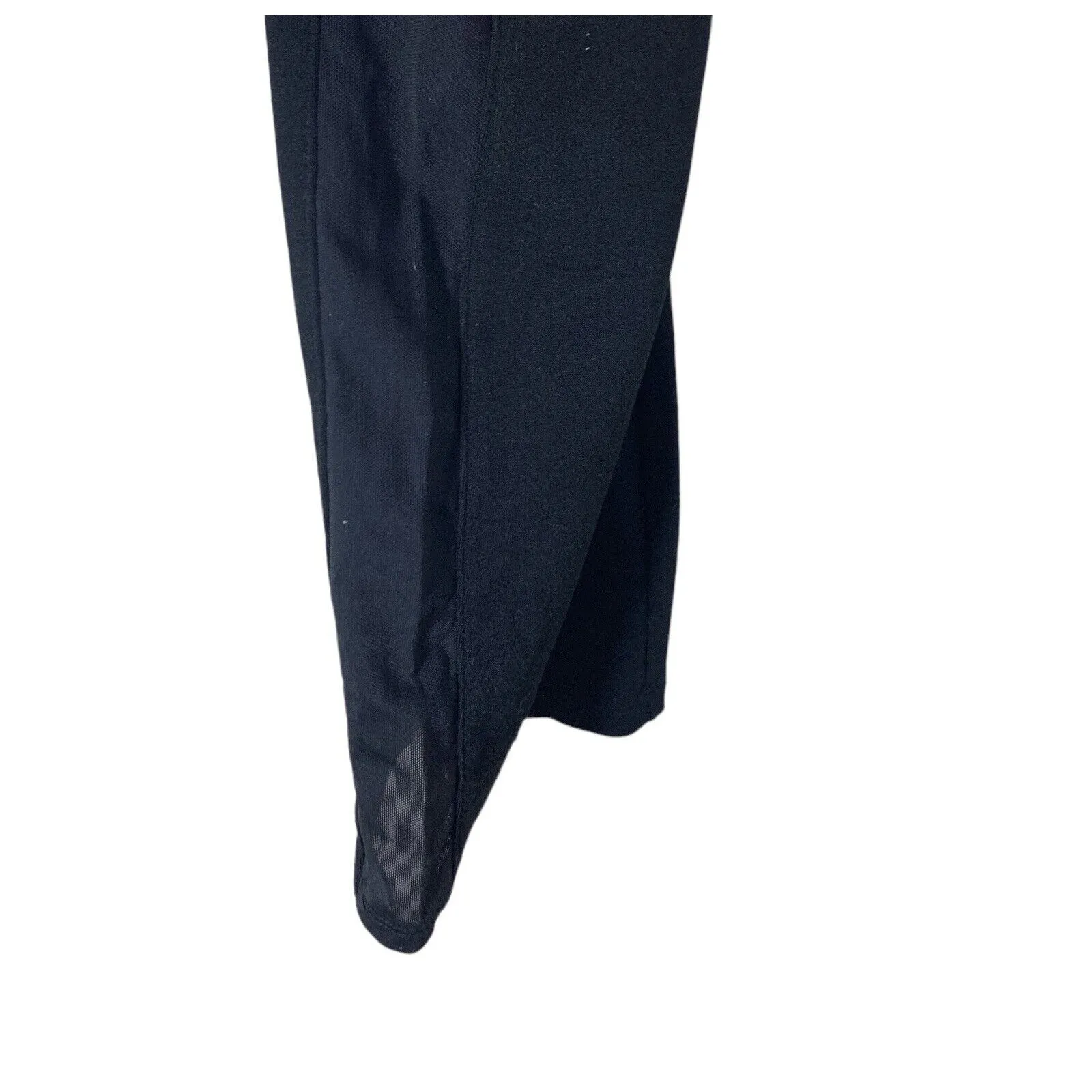 Assets by SPANX Red Hot Label Women's Black Leggings Small Sheer Mesh Basic - Image 9