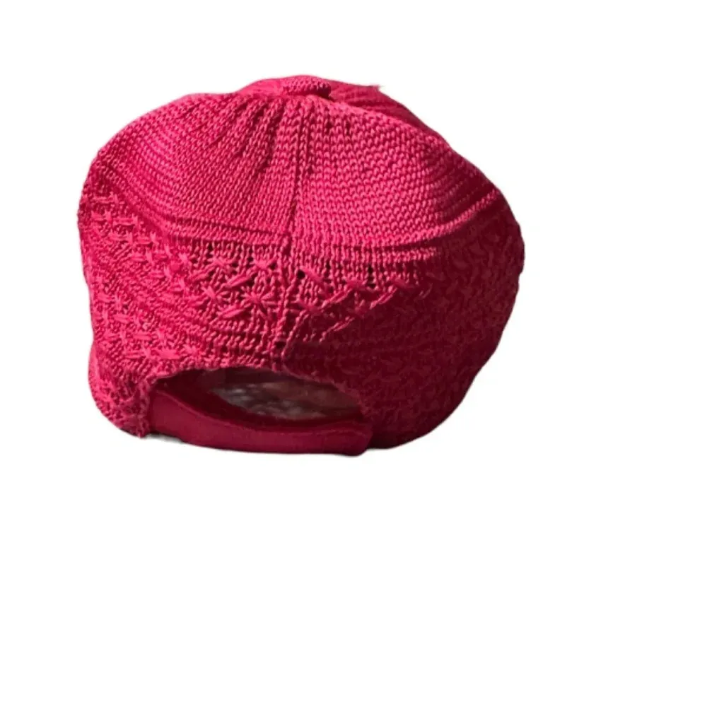 INC Pink crochet hat - Image 4