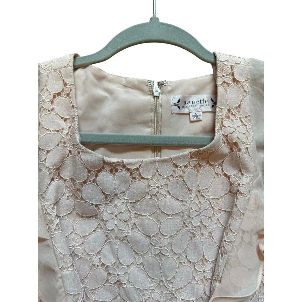 NWT - Nanette Lepore Bellini Fiz Paradise Dreaming Dress - Size 12 - Image 12