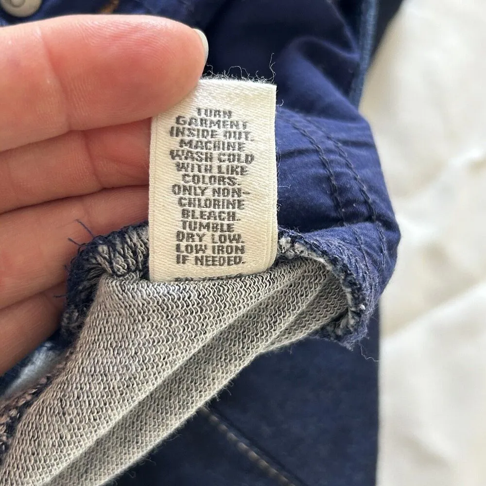 GILLY HICKS Jeans Women's 4 Dark Blue Sydney Cheeky Stretch 5 Pocket Jeggings - Image 6