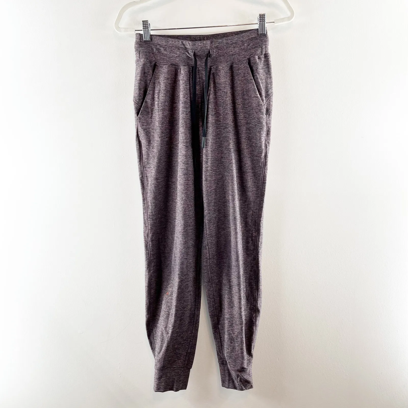 Lululemon Ready To Rulu Pant Updated 29" Heathered Spanish Rose Purple Black 4 - Image 4