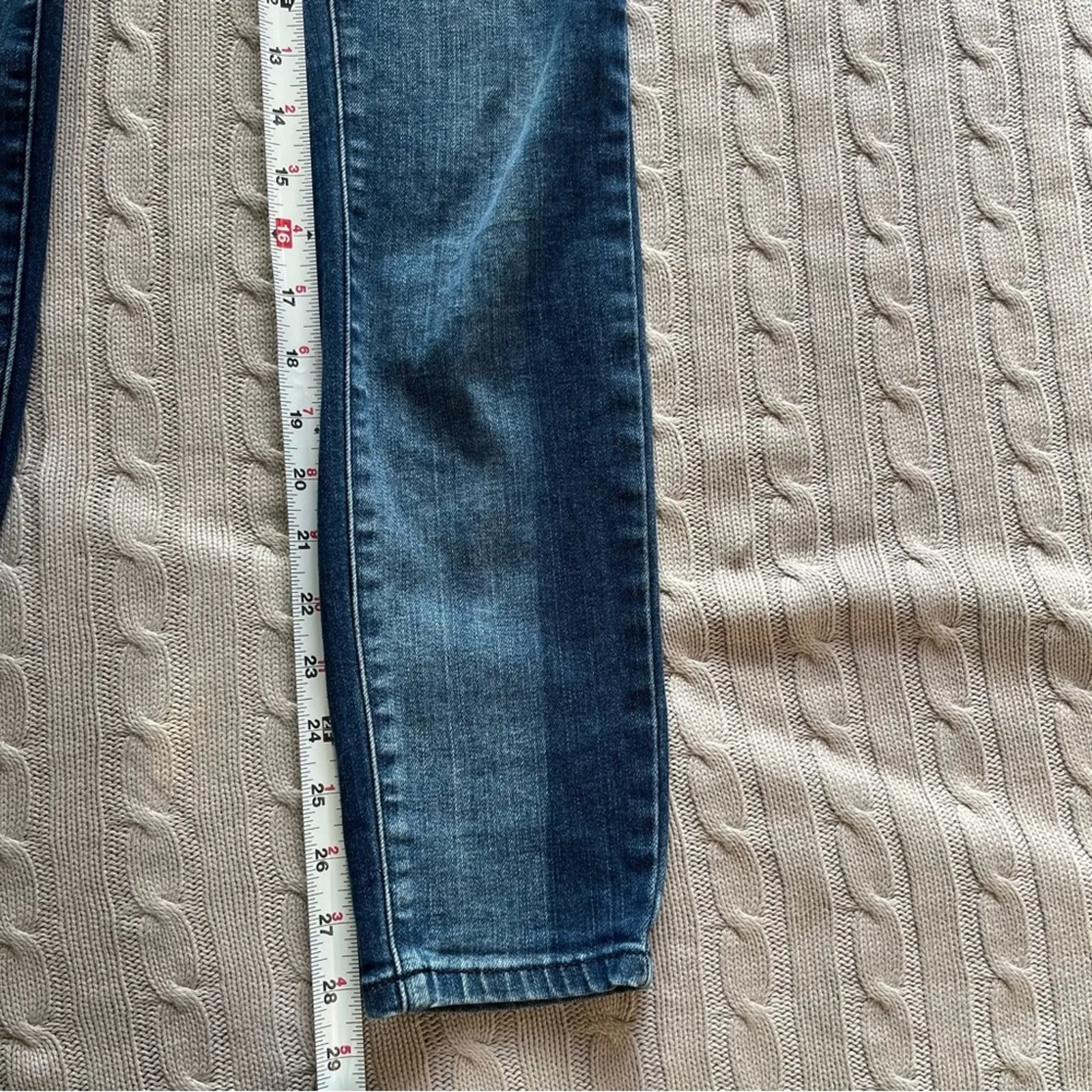 Seven7 Women’s Mid Rise Skinny Jeans Sz 4​ - Image 8