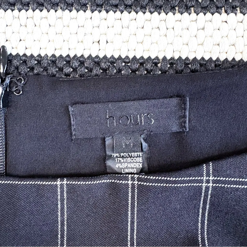 H:ours x Revolve Shae Mini Dress in Black & White
Plaid Medium - Image 13