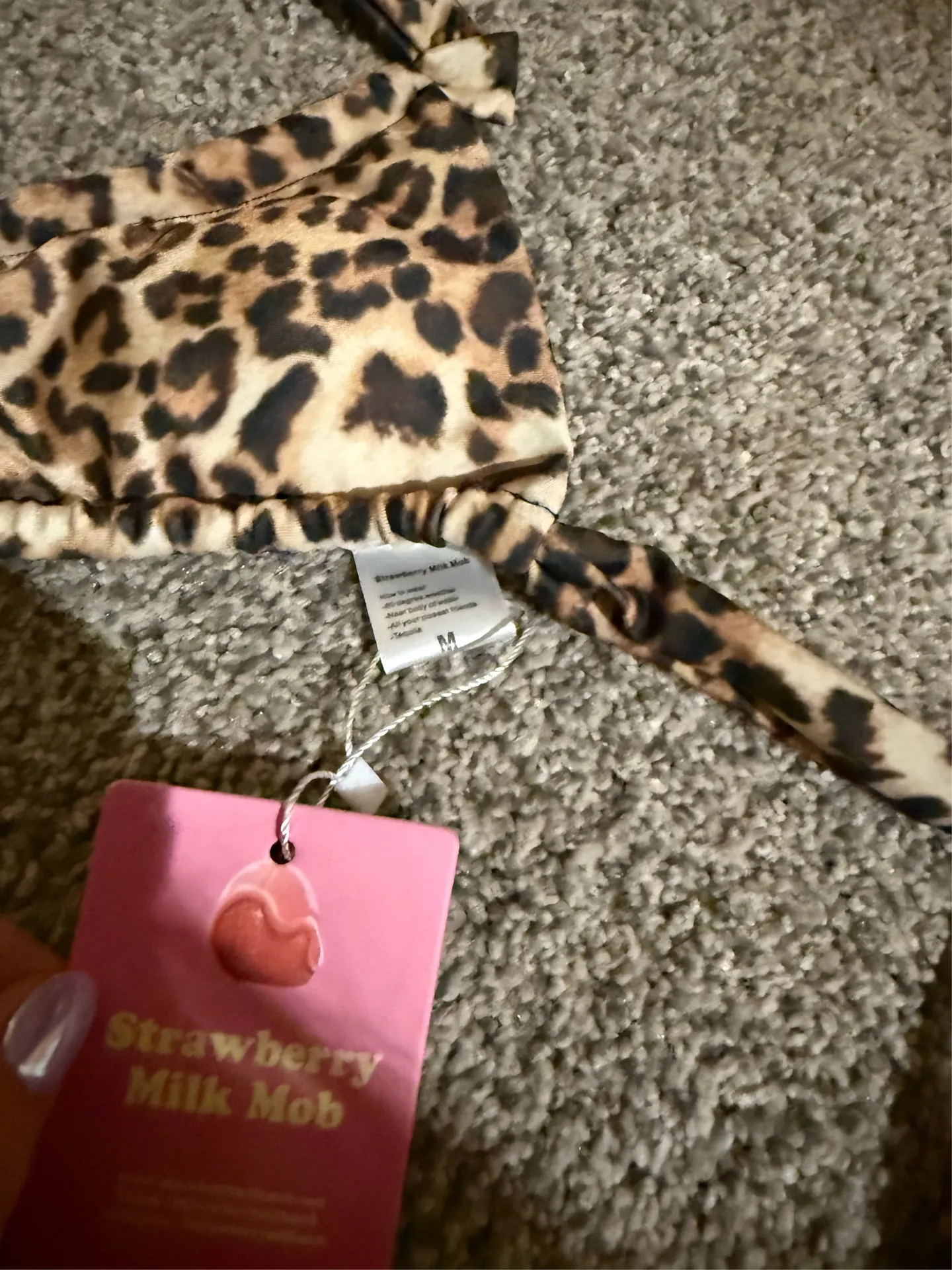 Strawberry Milk Mob Swim Top & Bottom  - Image 3